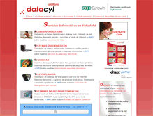 Tablet Screenshot of datacyl.com